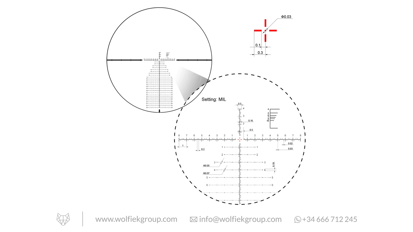 Vector Optics · Continental  x6 5-30x56 MRB FFP