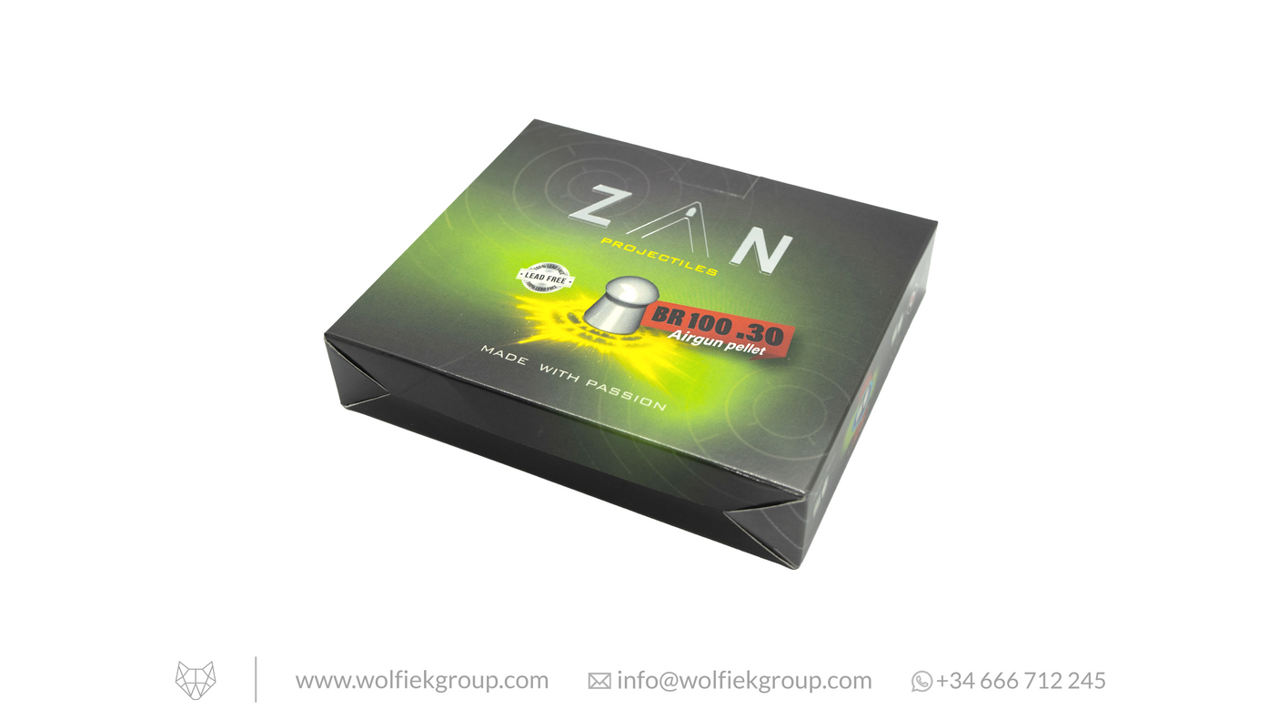 Zan Projectiles · Lead Free Pellets Cal .30 (7.62mm) | 37gr/2.4g