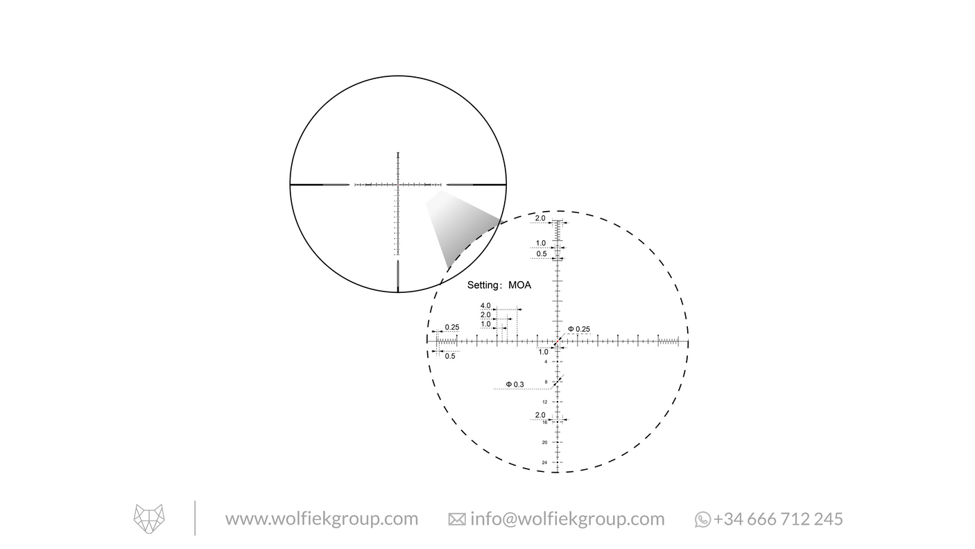 Vector Optics · Orion Pro Max 6-24X50 FFP HD Riflescope