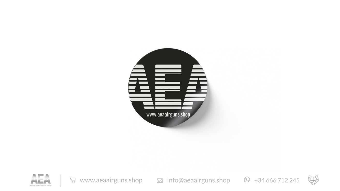 AEA round sticker 