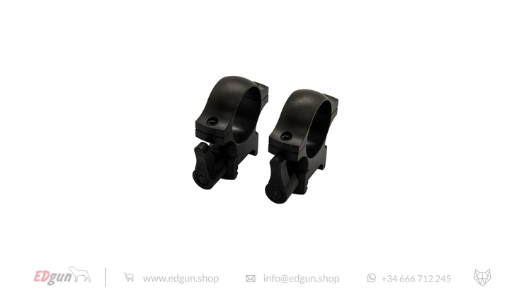 EDgun Tactical Match Rings 30mm · Picatinny